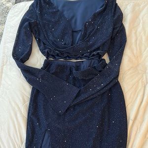 Sparkly blue set